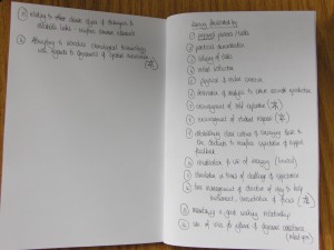 Kerry's teachings methods day 7